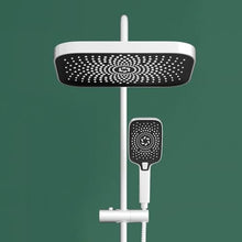 Shower shower set, piano keys, pressurized digital display, bathroom, rain