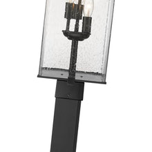 Z-Lite 592PHBS-536P-BK Sana Outdoor Post Light, 3-Light, 180 Total Watts Black