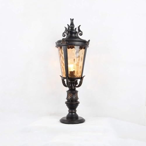 LumosPro IP66 Waterproof Outdoor Pillar Lamp - Stylish Die-cast Aluminum Landscape Light with E27 Socket for Garden, Park, and Community Use(81cm)