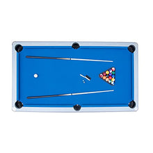 Hathaway Maverick II 7-Foot Pool and Table Tennis Multi Game Black
