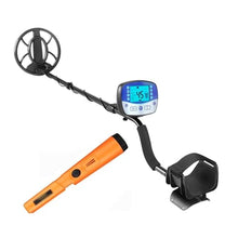 JIQHOHX Metal Detectors Metal Detector Underground Search Finder Gold Detector Treasure Hunter Detecting Waterproof High Accuracy (11 with Small Detector)