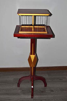 SUMAG Deluxe Floating Fly Table with Appearing Bird Cage for Magic Tricks