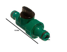 100 x Quick FIX Double Male Hose + Shut Off Valve Fittings FITS HOZELOCK