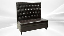 Elite Kitchen Supply Commercial Button Style Booth Black