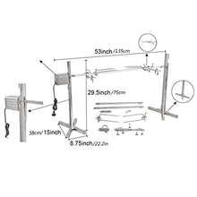 JYXYXSCP Automatic Rotating BBQ Rotisserie Grill Kit,Outdoor Camping Rotisserie Spit Roaster,Stainless Steel Grill for Picnic