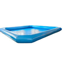 BREVELTION 19.7x19.7x2ft(6x6x0.65m) Inflatable Pool for Water Walking Ball Swimming PVC Pools for Water Playing Game Entertainment with 800W Blower Household and Commercial