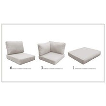 TK Classics Cushions BARBADOS-12b Patio Furniture Sail White