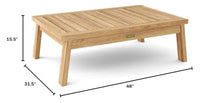 Anderson Teak Palermo Rectangular Coffee Table