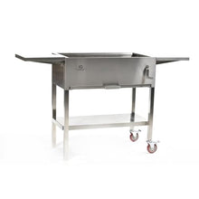 IG Charcoal BBQ IG693247 Stainless Steel Barbeque Grill Silver