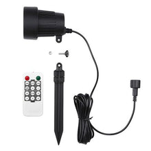 Star Christmas Projector, Garden Lights, Outdoor Red Green Blue Three Colors Moving Projection Light with Remote Control for Xmas Party Holiday Wedding (Size : Blue+Green+Red_6pcs)