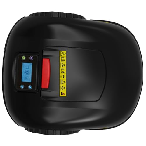 FRESQA Intelligent Automatic Lawn Mower Robot Automatically Charges and avoids rain on its own,Black