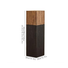 WOAITIANTIAN Vase Stand Floor Standing Corner Wooden Pier Decorative Base, Indoor Living Room Wood Flower Stand(Large)