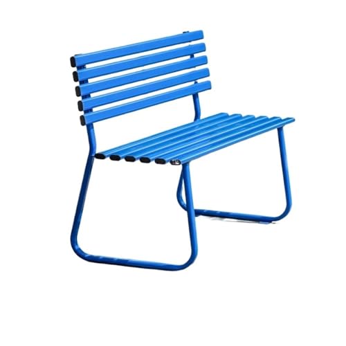 mifortune-e Garden Bench, Outdoor Bench Park Chair Double Patio Leisure Seating,for Patio(Blue,Large)