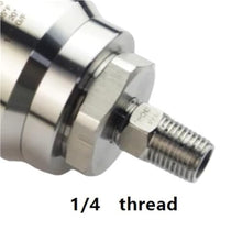 1set Rotary 500Bar Tungsten Steel Core Nozzle, Durability 1/4 Quick Connect Water Nozzle Stainless Steel