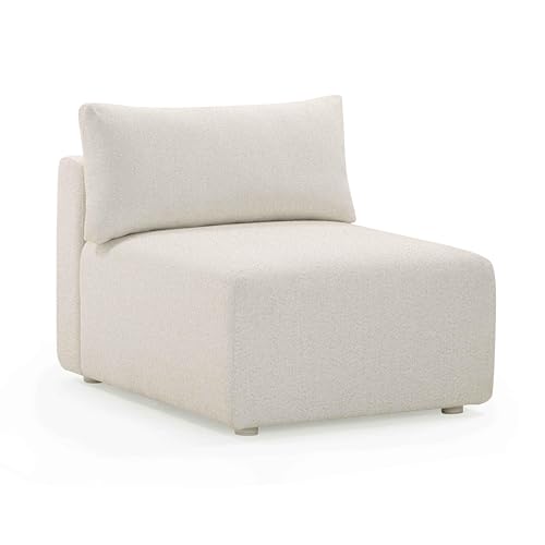 TOV Furniture Hangover Cream Modular Outdoor Armless Chair