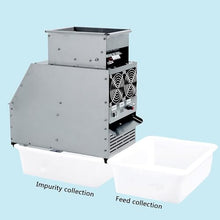 KEULEN Bird Feed Blown Shell Splitter, Grain Impurities Removing Winnowing Machine, Adjustable Speed Fan, 60-80 Kg/Hour, Bird Food Grain Shell Blower, for Small Rice/Foxtail Millet/Sorghum/Corn/Grain