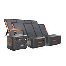 Jackery HomePower 2000 Plus v2 and 2x Battery & 2x200W, 2048Wh, 2400W