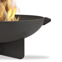 Real Flame Anson 36” Round Patio Wood Burning Outdoor Fire Pit, Heavy-Gauge Steel Fire Pit for Backyard, Porch, Deck, Camping. Includes Spark Screen, Poker, Log Grate and Storage Cover.