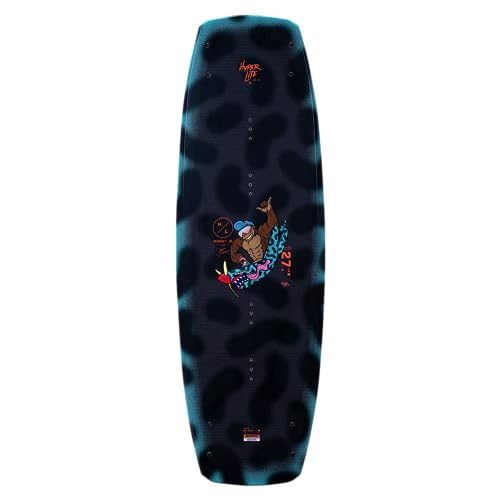 Hyperlite Murray Jr. Kids Wakeboard 127 W/Remix Bindings Black/Aqua