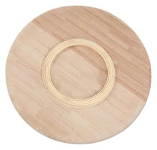 LLHBBSHYYDM Round Table Top, Turntable Dining Table, Wood Dining Table Serving Tray Table Top Turntable Rotating Serving Tray Round Serving Plate(Walnut,120 cm (50in))