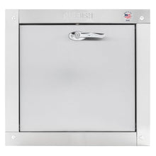Universal ADA Compliant Stainless Steel Trash Chute Door - Bottom Hinged, 18"(H) X 18"(W), Self Closing, Fire Rated & UL Approved by Oswald Supply