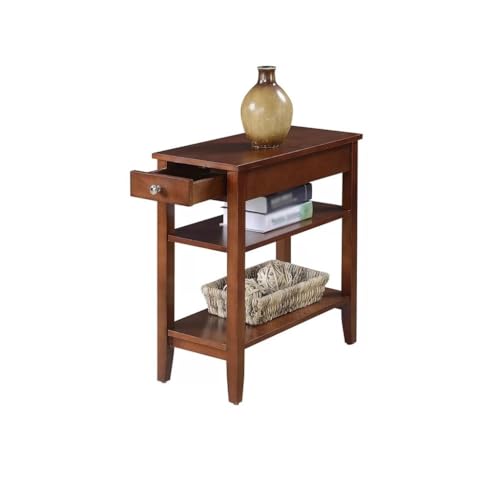 Chicken Couch End Table Wooden Sofa Side Table Narrow Side Cabinet Living Room Side Table Wooden Corner Table Corner Tables for Living Room
