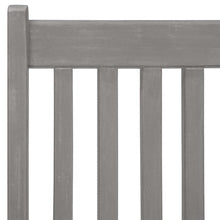 TUERYAFEK Patio Reclining Chairs with Cushions 8 pcs Gray Acacia Wood