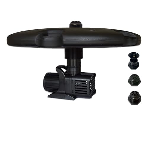 3/4 HP Floating Pond Fountain 9 Spray Patterns 100 ft Power Cord