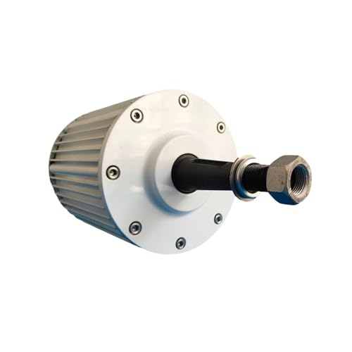 YHMMYSHX 20000W Wind Turbines Generator High-Efficiency Permanent Magnet Generator 20KW Motor Drives Power Generation for Wind Turbine for Home, Farm, RVs, Boats(Direct Shaft,48V_10KW)