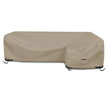 Covers & All Couch Cover, 12 Oz Polyester, Waterproof L Shape Sofa Cover, Tear & UV Proof Furniture Protector Cover with Handles & Air Pockets (Right Side Sofa, 90" x 120" x 33" x 35", Beige)