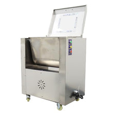 HayWHNKN Electric Meat Mixer 50L Stainless Steel Commercial Stuffing Machine Silver