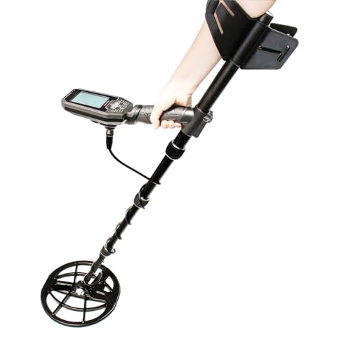 JHNKOJ Metal Detector, Professional Underground Metal Detector High-Precision Fixed-Point Detection Portable Treasure Hunting Tool Detector De Meta