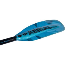 AQUA BOUND Fiberglass Versa-Lok Bent Shaft Kayak Paddle Blue 191-196 cm