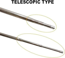 XXKKUQSD 1pc Telescopic Water Sampler - 1000ml Stainless Steel Dipper Rod for Efficient Water Testing and Environmental Monitoring(Stainless Steel,1.49-7meters)