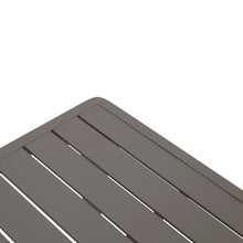 New Classic Furniture Genova Aluminum Patio Coffee Table, Brown