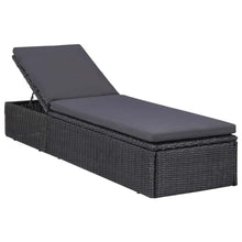 LPERTGFHU 11 Piece Patio Dining Set with Poly Rattan, Black Outdoor Garden Table and 8 Chairs with 2 Sunloungers, Weather-Resistant Furniture for Backyard