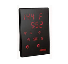 The Sauna Place Finlandia/Harvia Club 10kw Sauna Heater with Xenio WiFi Digital Wall Control Silver