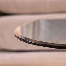 42" Round 3/8" Thick Glass Table Top with Pencil Edge and Tempered Glass