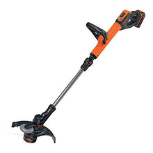 Black+Decker Rasentrimmer AFS Reflex Fadenverlängerung (18V 2,0Ah, 28 cm Schnittbreite, verstellbarer Zweithandgriff, Einzelfaden 9 m/1,6 mm, INKL. Akku und Ladegerät) STC1820PC