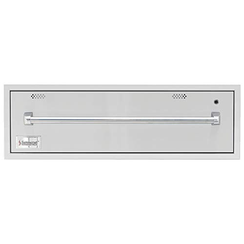 Summerset Professional Grills 36" North American Stainless Steel Warming Drawer - SSWD-36