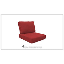 TK Classics Cushions MIAMI-05f Patio Furniture Terracotta