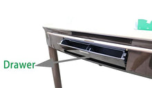 USA MJ TABLE .COM Automatic Rummy Table Coffee Color 4-Legs Dining Style 106 Tiles