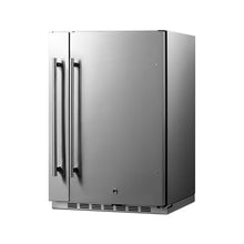Summit 24-Inch 3.1 Cu. Ft. Shallow Depth Outdoor Compact Refrigerator W/Slide-Out Storage Compartment - BCR19924