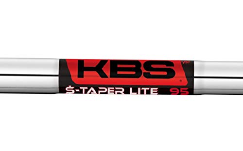 KBS Money $-Taper LITE Chrome Steel Iron Shafts 4-PW Set - .370 Parallel Tip (Choose Flex) X-Stiff