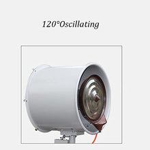 LLYB Cooling Fan Hand-Push Misting Fans, Outdoor Oscillating Cooling Pedestal Fan, Cooling,Misting, Dusting, Humidifying 90° Oscillation with Wheels Ideal for Commercial Venues Factory Workshop Flow