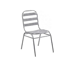 JOSOGO Indoor/Outdoor Bistro Table and Chairs Set for Patio Stainless Steel Folding, Kitchen Prep & Work, Board Games and Camping Picnic(C)