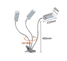 Led Grow Lights Spectrum Grow Lamp Plant Growth Light Led Fill Light Full Spectrum Imitation Sun Green Plants Succulent Fill Light Three Headlights