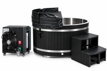 Cold Plunge Tub, Chill and Heat 1HP Chiller, Canadian Red Cedar(37-107℉)