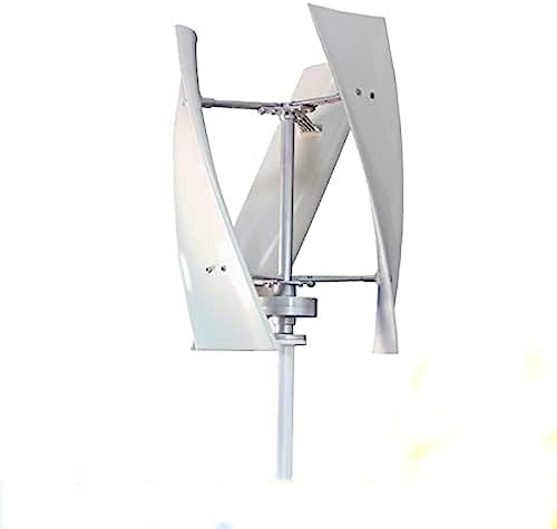 JINGPINXUN Wind Turbine, 12v 24v 48v 3000w Silent Vertical Small Portable Home Free Power Wind Generator Vertical Wind Turbine with MPPT Controller,Friendly321