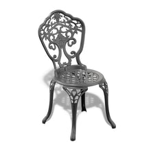Hassyee All-Weather Bistro Set with Round Table for Balcony, Patio Furniture Set with Two Swivel Chairs and Water Resistant Cushions for Dining Room, Lawn, Poolside, Garden (Black 5)